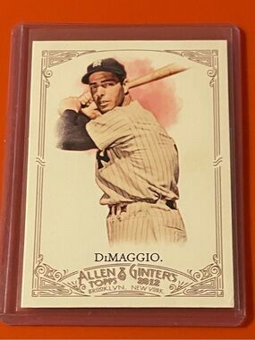 Joe DiMaggio #181 2012 Topps Allen & Ginter Baseball Trading Card